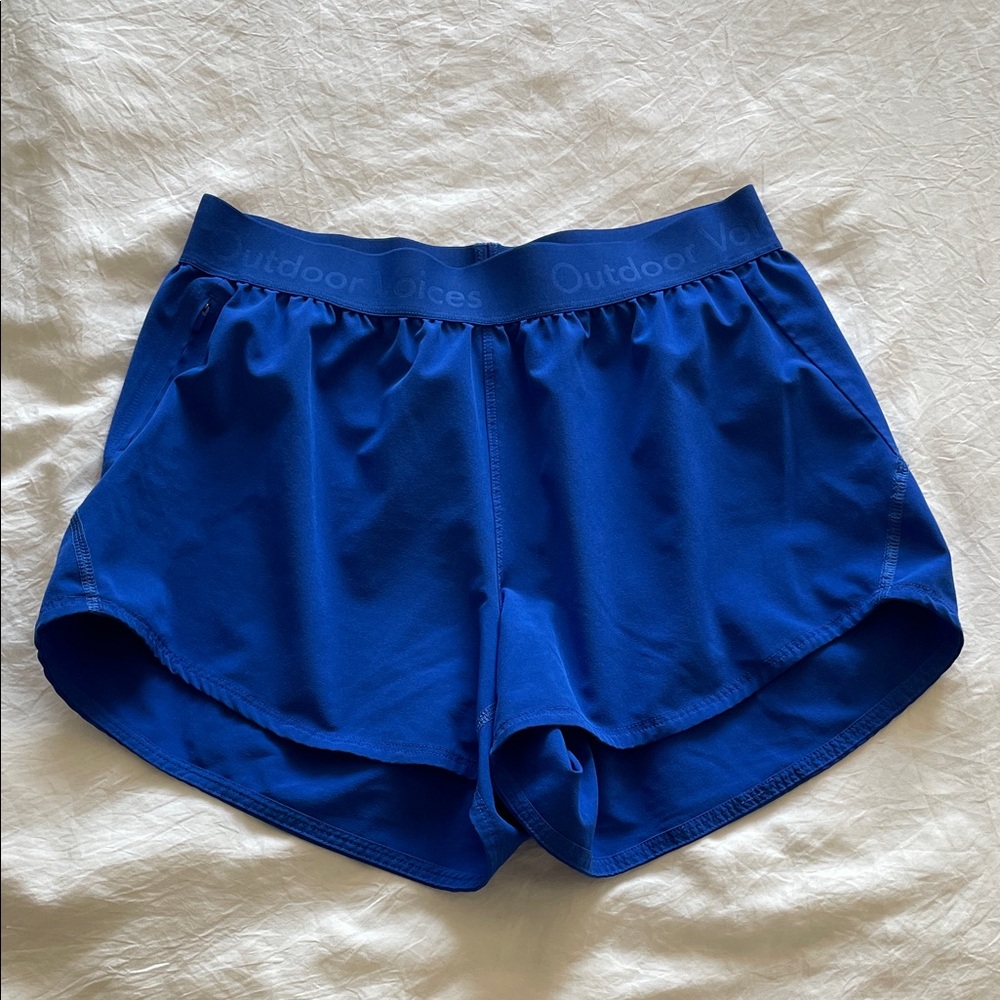 Outdoor Voices Royal Blue Relay Shorts